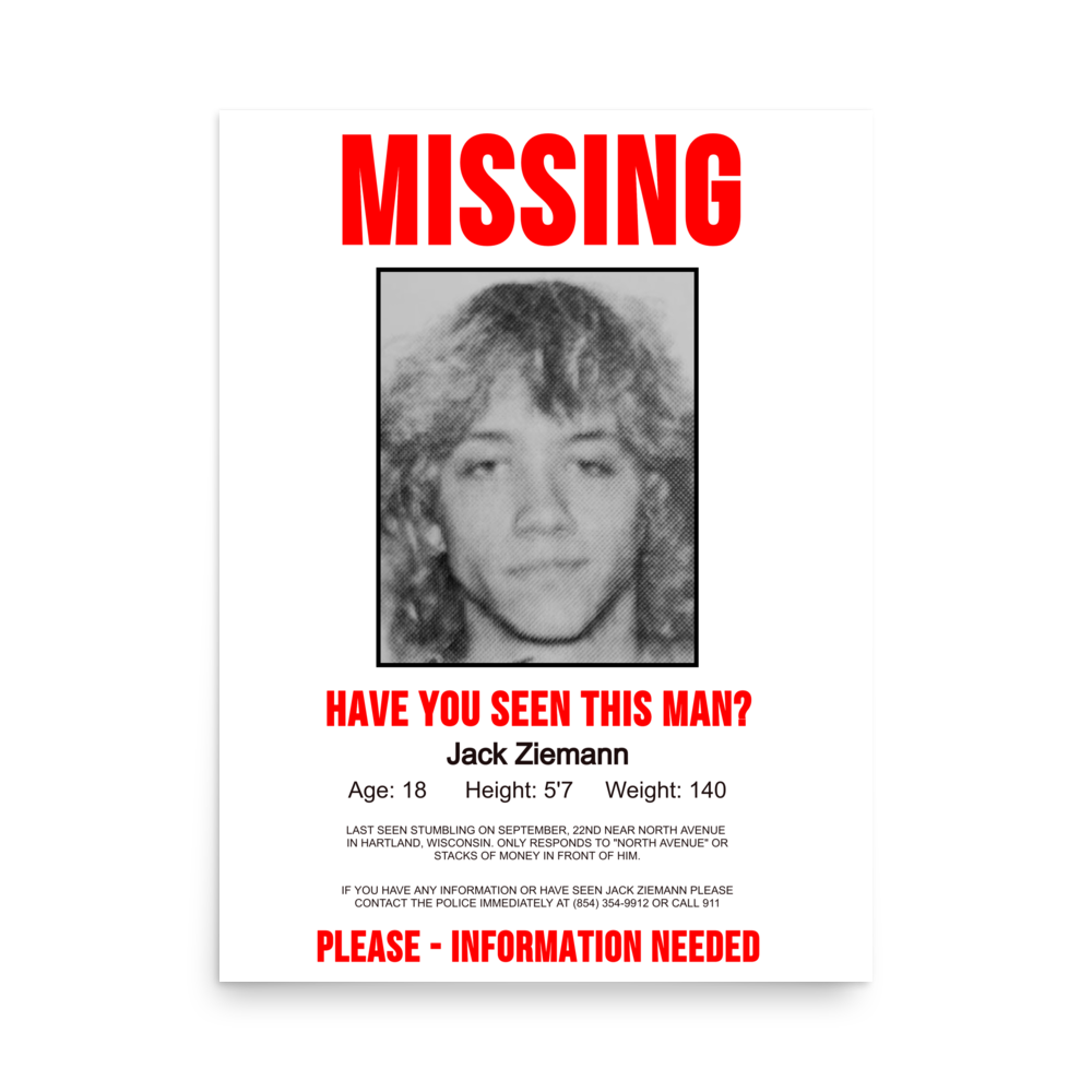 NA/SS23 MISSING POSTER